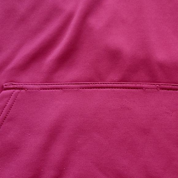 DC star pullover hoodie in red Size L - Picture 11 of 11